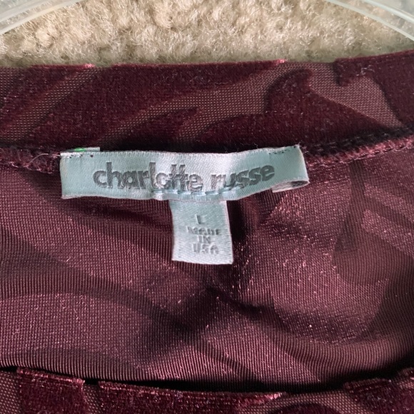 Velvet bodysuit - Picture 2 of 2